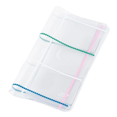 Clear Cover for Hobonichi Weeks, Yoshie Watanabe: Dotted Plaid