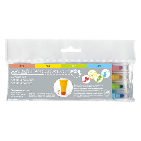 ZIG Clean Color Dot Markers
