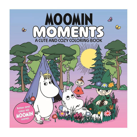 Moomin Moments: A Cute and Cozy Coloring Book