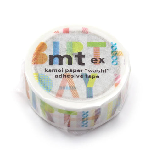 Happy Birthday Washi Tape