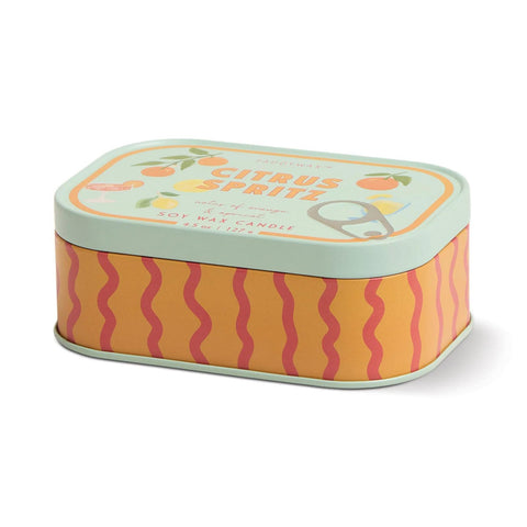 Citrus Spritz Bistro Tin Candle