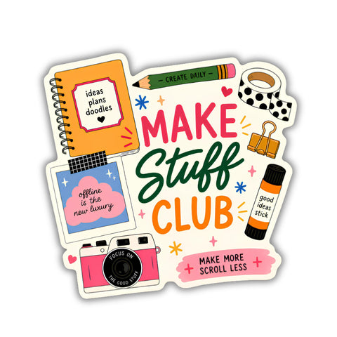 Make Stuff Club Sticker