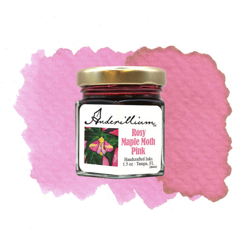 Rosy Maple Moth Pink Ink