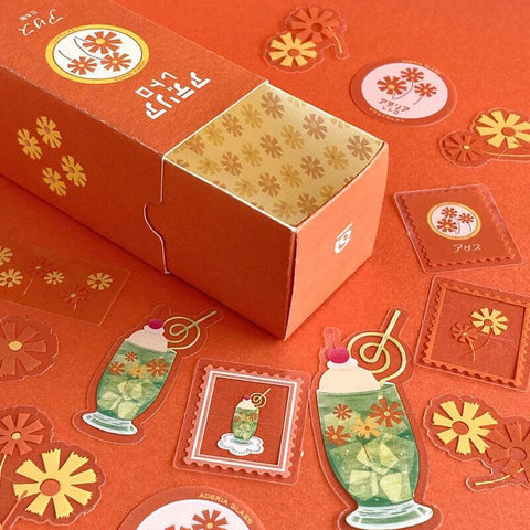 Aderia Retro Sticker Flakes