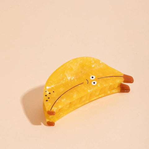Sad Banana Hair Claw