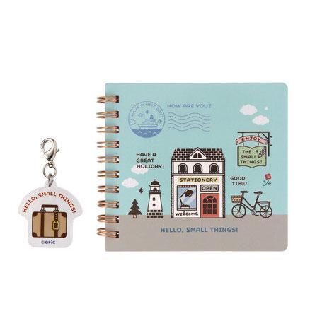 Mini Charm Notebook, eric