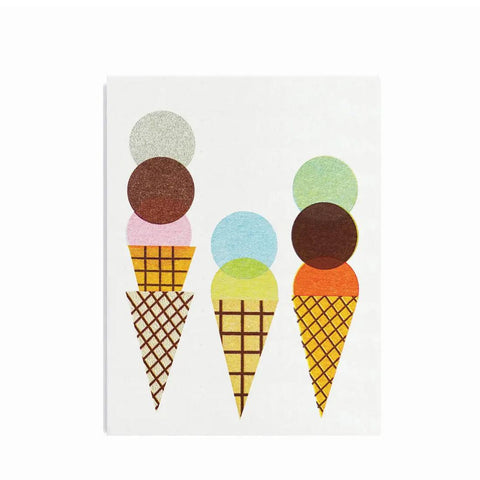 Ice Cream Mini Card