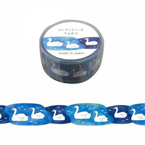 Die-Cut Swan Washi Tape