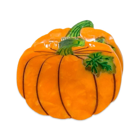 Pumpkin Mini Hair Claw