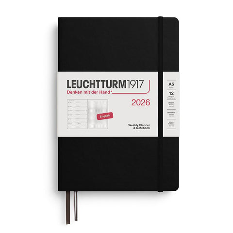 2026 Weekly Planner + Notebook, Dotted