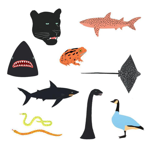 Animal Tiny Tattoo Tin