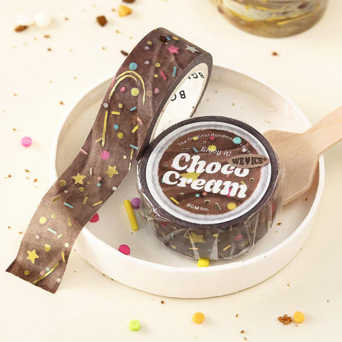 Chocolate Cream Washi Tape