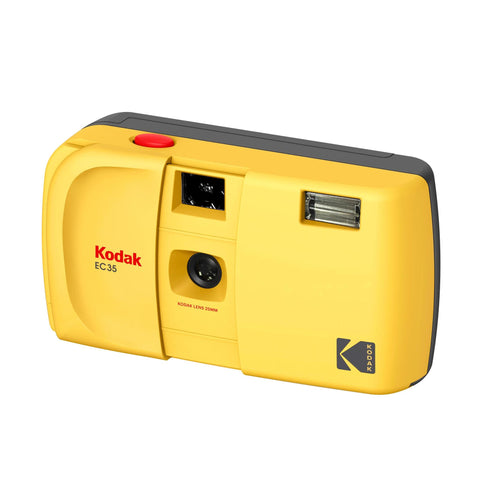 Kodak EC35 35mm Camera, Butter Yellow