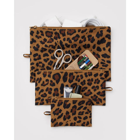 Flat Pouch Set: Leopard