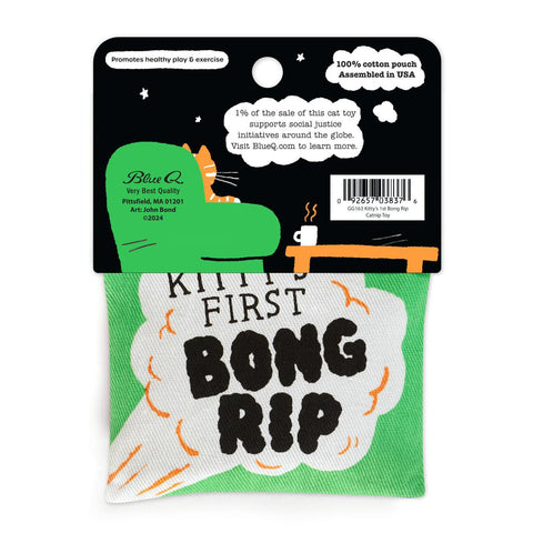 Kitty's First Bong Rip Catnip Toy