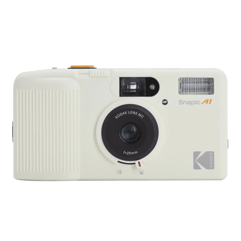 KODAK Snapic A1 35mm Film Camera, Ivory White