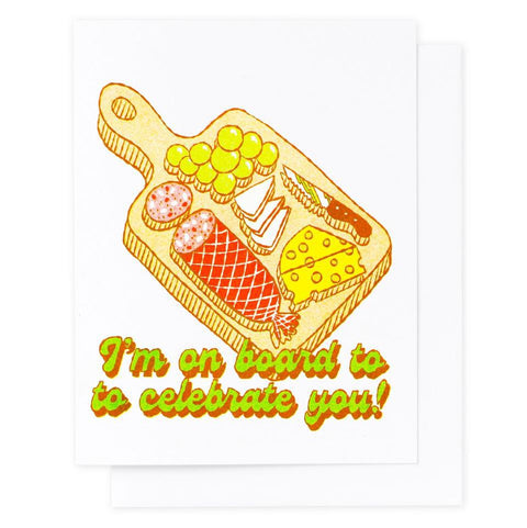 On Board to Celebrate You Card