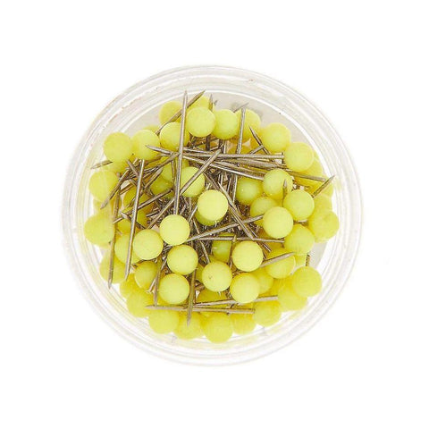 Neon Yellow Pins