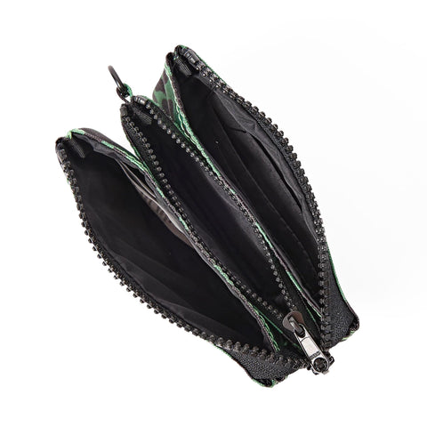 Carnaby Wallet, Mixed Animal Artichoke
