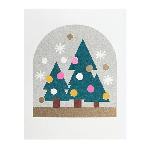 Snow Globe Mini Card