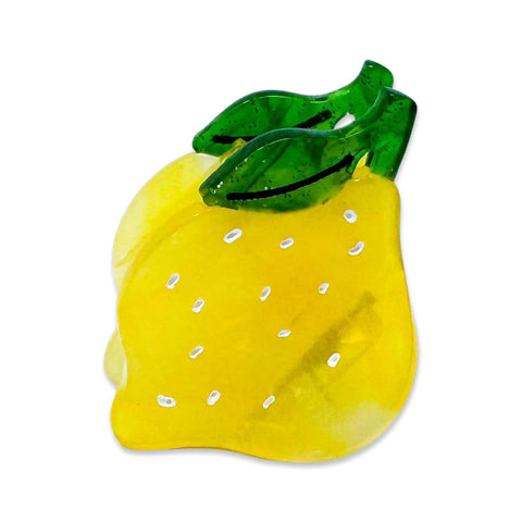 Mini Lemon Hair Claw
