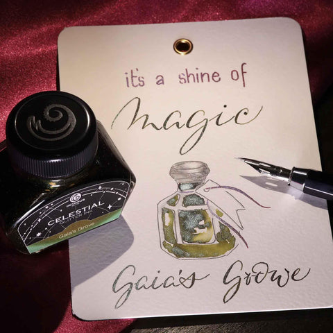 Gaia's Grove Celestial Glitter Ink