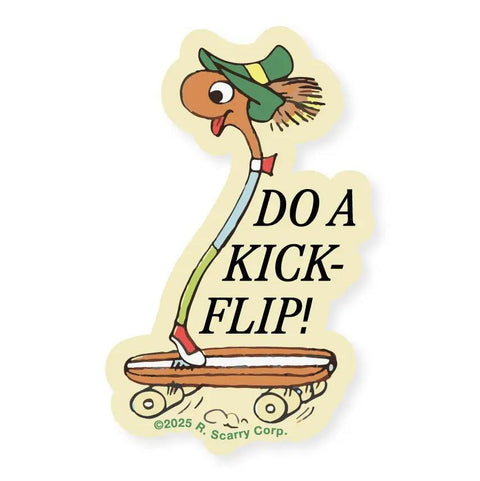 Do a Kick-Flip Sticker