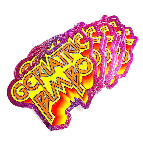 Geriatric Bimbo Sticker