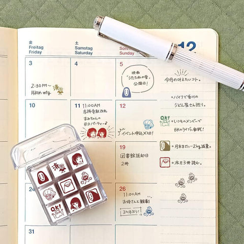 Spirited Away Mini Stamp Set