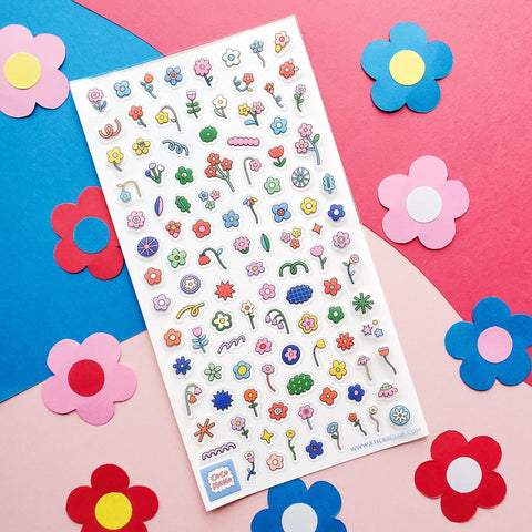 Fun Florals Sticker Sheet