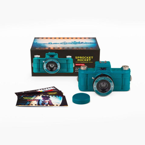 Sprocket Rocket 35mm Panoramic Camera, Peacock