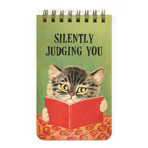 Silently Judging You Notepad