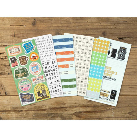 TRAVELER'S notebook 2026 Sticker Set