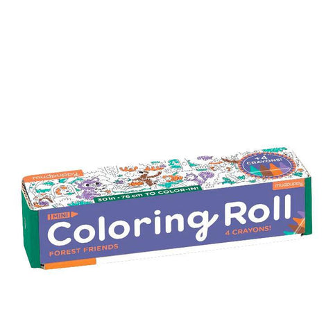 Forest Friends Mini Coloring Roll