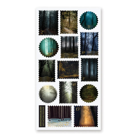 Wildwood Wonder Stamps Sticker Sheet