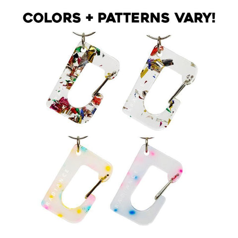 Luddite Acrylic Carabiners