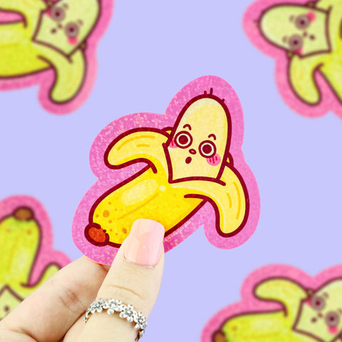 Shocked Banana Sticker