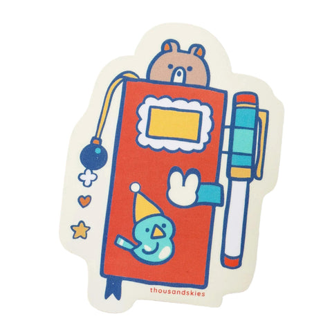 Weekly Journal Vinyl Sticker