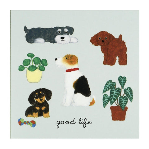 Dogs Die Cut Sticky Notebook