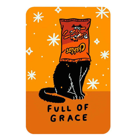 Full of Grace Sticker