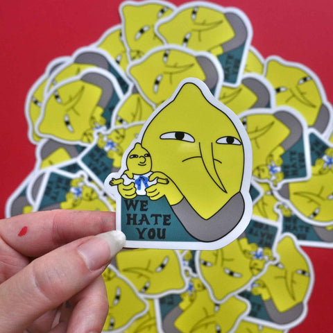 Lemongrab Sticker