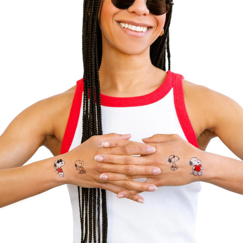 Snoopy Tattoo Sheets