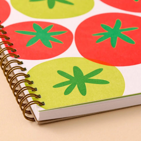 Tomato A5 Spiral Notebook