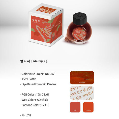 Korea Special Series Ink, Maltijae