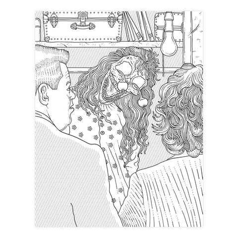 The Official Beetlejuice Coloring Book