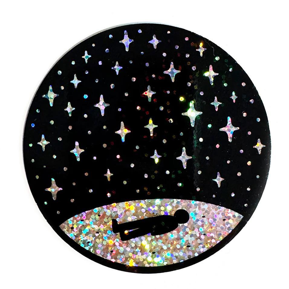 Stargazer Glitter Sticker – Zakka Joy