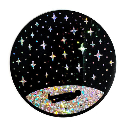 Stargazer Glitter Sticker