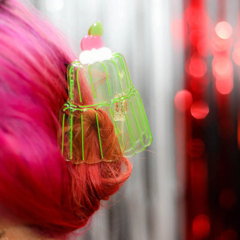 Jello Cake Hair Claw