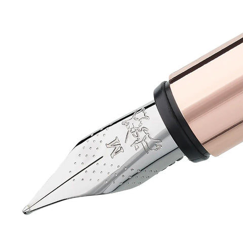 Neo Slim Matte Black + Rose Gold Fountain Pen