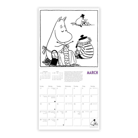 Moomin 2027 Mini Wall Calendar
